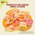 thumbnail image 5 of NY SPICE SHOP Strawberry & Banana Sour Belts - 3 Pound - Sour Strips Candy - Sour Candy Strips - Sour Belts Candy - Candy Strips - Candy Belts - Sour Stripes, 5 of 7
