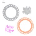 thumbnail image 2 of Cuadros Decorativos Romántico beso Metal estampado troquelado plantillas DIY Scrapbooking Craft-194502 JShteea Nuevos Originales, 2 of 6