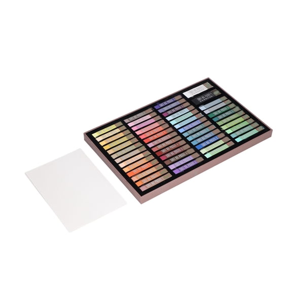 Vibrante 50 Pasteles De Aceite Suave, Fácil De Operar Y Limpiando, De Los Colores Brillantes Delicados, Cremosos Para La Pintura De Arte, La Capa De Mezcla De La Mezcla Para