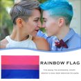 thumbnail image 1 of Rainbow Flag Polyester Colorful Print Banner Flag; 90x150cm Flag; Double Stitching Flag Decoration 90x150cm, 1 of 8