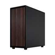 Fractal Design North XL Charcoal Black Chassis with Walnut Front and Mesh Side Panel EATX Full Tower Computer Case