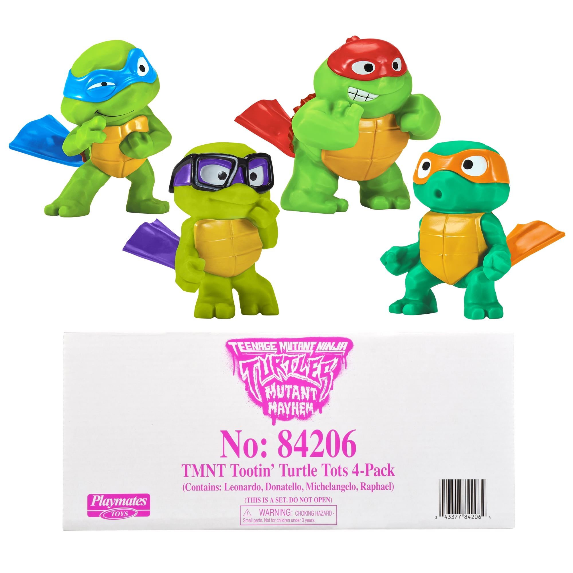 ティート　トントンミー　モヤンチーノ　セット Teenage Mutant Ninja Turtles: Mutant Mayhem Tootin' Tot Leonardo