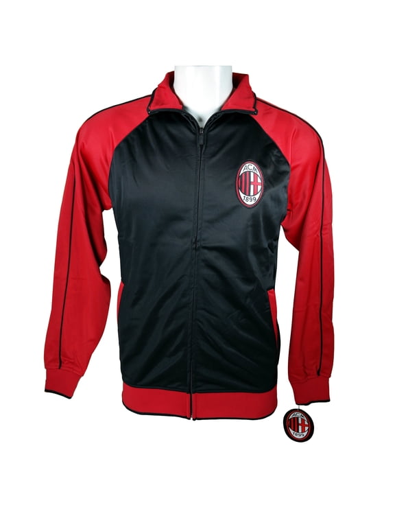 AC Milan Official License Soccer Track Jacket Football Merchandise Adult Size 001 Large