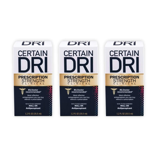 Certain Dri Prescription Strength Clinical Antiperspirant Doctor