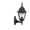 thumbnail image 4 of Mainstays Outdoor Electric Coach Light Wall Mount Sconce, Matte Black with a A19 Bulb, 4 of 10