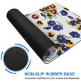 thumbnail image 6 of Long Mouse Pads for Desk,Pioneer Flower Floral Print Pattern Desk Mats on Top Of Desks, Desk Mouse Pad Extra Large with 3mm Non-Slip Base and Stitched Edge for Gaming,Office,Work,Home 31.5"x15.7", 6 of 6
