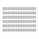 thumbnail image 4 of 120 piezas de clips de canalón navideños, ganchos para colgar luces de hadas impermeables, clips para negro, 4 of 9