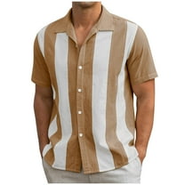 Xixinqiwan No Boundaries Men's Tropical Printed Button Up Shirt Short Sleeve Lightweight Breathable Blouse Summer Casual Vacation Outfits