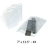 "250 Bubble Out Bags 7x11.5"" - #4 Wrap Pouches Envelopes Self-Sealing"