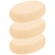 thumbnail image 1 of MERRYHAPY 3Ud Puff De Polvo Beige Suave Para Maquillaje Con Aplicador Para Polvo Suelto Y Base, 1 of 6