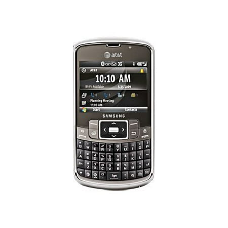 Samsung i637 Jack - 3G smartphone - RAM 256 MB - microSD slot - LCD display - 2.4" - 320 x 240 pixels - rear camera 3.2 MP - AT&T - gray