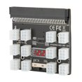 thumbnail image 1 of ZOUSSIQI Power Supply Board Adapter, 12 Position Module Power Distribution Board Adapter, 1200W Power Converters Board for ETHBTC Mining (Plastic) CA919-14460, 1 of 9