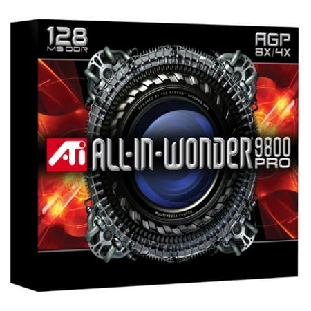 ATI All-In-Wonder 9800 Pro 128 MB 8X AGP Graphics