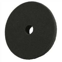 Presta PACE 890185 Single Sided Ultimate Polish Pad, 3 in Dia, Hook and Loop Attachment, Foam Pad, Black