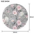 thumbnail image 2 of Round Tablecloth 60 x 60 Inch flower Round Table Cover Spring Summer for Picnic Party Dinner, 2 of 5