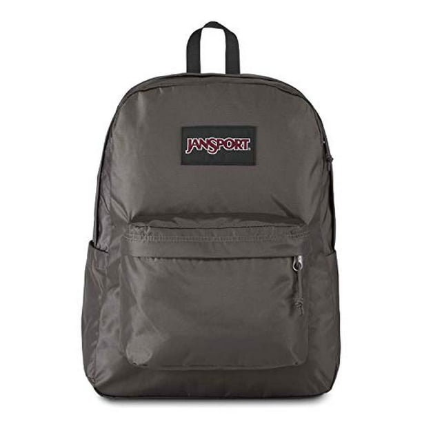 JanSport SuperBreak Plus Laptop Backpack Lightweight School Pack, Deep Grey