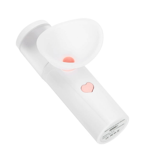 Eye Care Sprayer, 30ml Eye Sprayer USB Eye Sprayer Portable For Outdoor For Adult Use For Child Use For Office White,Pink