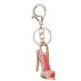 thumbnail image 2 of High Heel Shoe Keychain Rhinestone Crystal High Heel Shoe Keychain Purse Car Key Chain Gift Girl Bag Decorative Alloy Keyring, 2 of 7