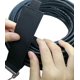 thumbnail image 3 of Organizador de cables para almacenamiento de 1,5 x 16 pulgadas (4 piezas), correas de gancho y bucle para sujetar cables, alambres, cuerdas, tuberías a las paredes, para organizar el hogar, el garaje, 3 of 5