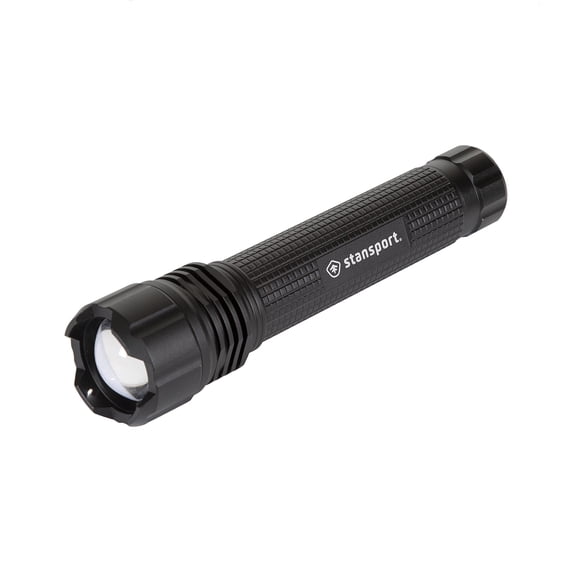 Stansport High-Powered Cree LED Tactical Flashlight, Black, One Size