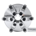 thumbnail image 3 of Accusize 6 Inch/160mm 6 Jaw Self Centering Scroll Lathe Chuck Plain Back, 0559-0206, 3 of 8