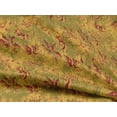 thumbnail image 4 of oneOone Rayon Tangerine Yellow Fabric Batik Fabric For Sewing Printed Craft Fabric By The Yard 56 Inch Wide, 4 of 6