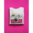 thumbnail image 3 of Camera Icon Design. Sweatshirt Women - Women Sweatshirt, White, 4XL, 3 of 4