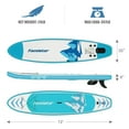 thumbnail image 3 of 12 ft Inflatable Stand Up Paddle Board for Surfing, Fishing, Yoga, Playing, 3 of 10