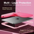 thumbnail image 4 of Kids Shockproof Case for iPad 7/8/9 Gen 10.2", Kickstand, Hand Strap & Pencil Holder, 4 of 9