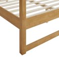thumbnail image 4 of Modway Alva Queen Wood Canopy Platform Bed in Oak, 4 of 10