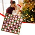 thumbnail image 6 of Nkmbld 49Pcs Christmas Balls Ornaments Christmas Decorations Bright Colored Balls Electroplated Balls Gift Box Set Christmas Tree Pendant Scene Decoration, 6 of 8