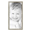 thumbnail image 2 of ArtToFrames 16" x 33" Silver Compo Dark Wash Picture Frame, 16x33 inch Silver Wood Poster Frame (WOM-5227),  Pack, 2 of 7