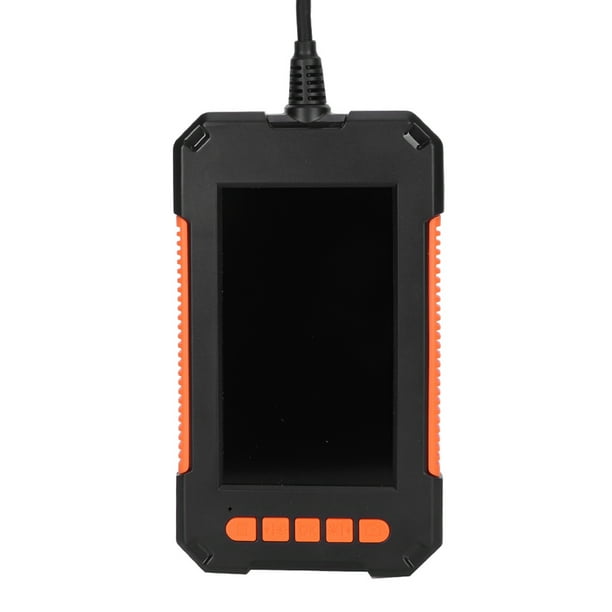 Cámara De Serpiente HD, Micro Lente De 8 Mm Cámara De Alcantarillado De Mano LCD De 4,3 Pulgadas Con Batería Incorporada De 2600 Mah Para Tuberías Domésticas, Automotrices,