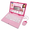 thumbnail image 1 of Ordinateur Portable Éducatif Lexibook Barbie Bilingue 124 Activités, 1 of 4
