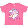 thumbnail image 3 of Inktastic Little Sister Unicorn Girls Toddler T-Shirt, 3 of 5