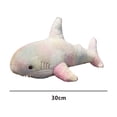thumbnail image 5 of Plush Shark Pillow Colorful Soft Sleeping Pillow Toy Stuffed Animal Doll Back Cushion Kids Gift, 5 of 7