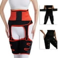 thumbnail image 1 of Recortador de muslos 3 en 1 para mujer, faja de cintura alta, glúteos adelgazantes para piernas, 1 of 7
