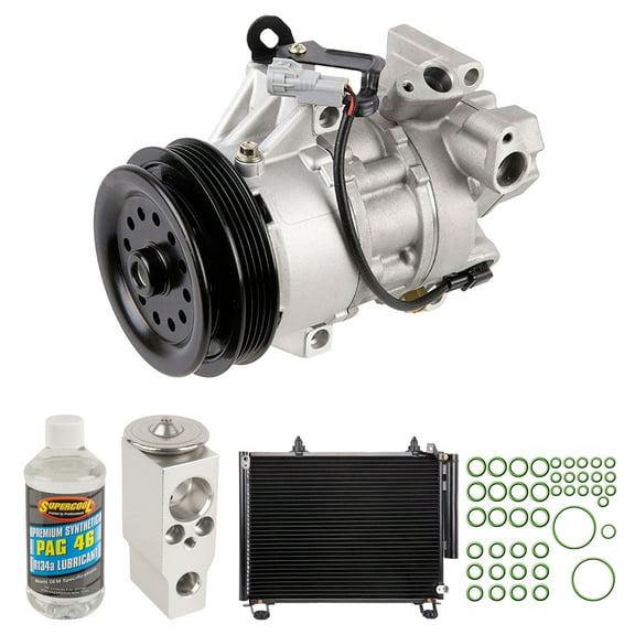 For Scion xA & xB 2004 2005 A/C Kit w/ AC Compressor Condenser & Drier - BuyAutoParts