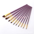 thumbnail image 1 of 10 Pcs Brosses à Cheveux en Nylon Multifonctionnelles Noires, 1 of 5