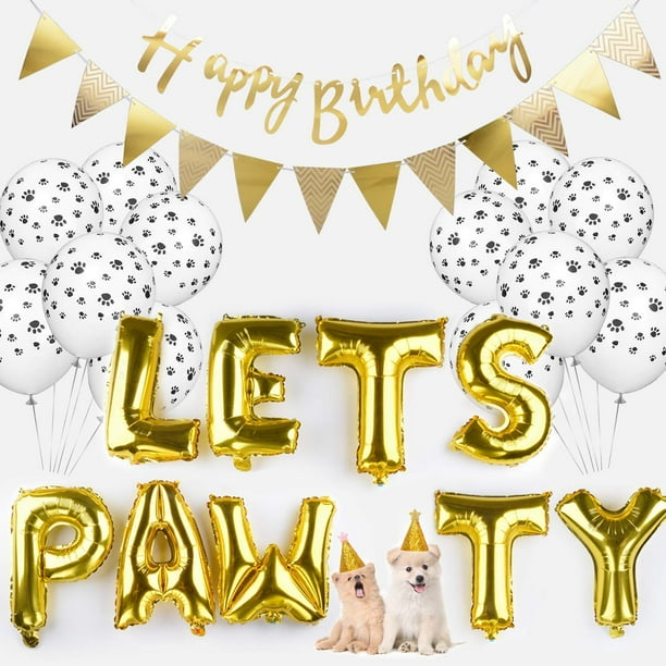 Dog birthday party clearance decorations