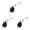 Black 3PCS, variant on Jialinnn Retractable Reel ID Badge Lanyard Name Tag Key Card Holder Belt Clip 2-Pack One Size