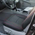 thumbnail image 6 of FH Group Car SUV Truck Leatherette Seat Cushion Covers 5 Seat Full Set Seats Black with Black Dash Mat, 6 of 12
