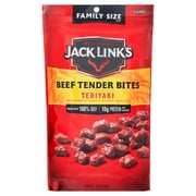 Jack Link's 100% Beef Teriyaki Tender Bites 10oz Resealable Bag