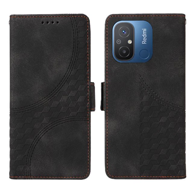 Funda GANGXUN para Xiaomi Redmi 11A 4G con diseño acolchado elegante, cuero PU, protección total y ajuste preciso