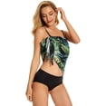 thumbnail image 3 of Women's Short Sarongs Beach Wrap Sheer Bikini Wraps Chiffon Cover Ups for Swimwear S-2XL, 3 of 7