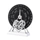 thumbnail image 4 of Accesorios de escritorio de calendario perpetuo reutilizables decorativos versátiles de metal, manual Astilla negra, 4 of 9