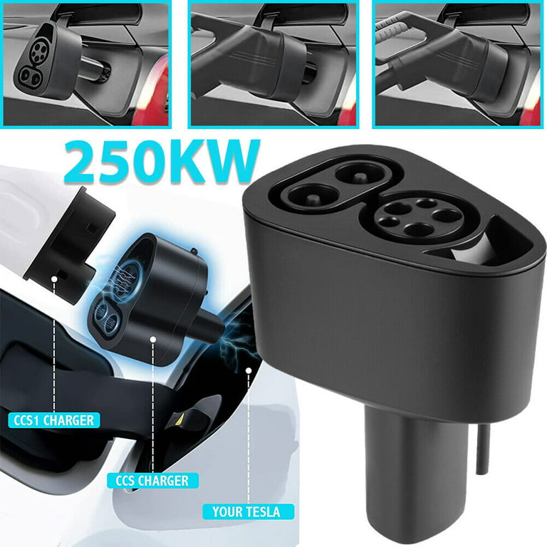 CCS1 to Tesla Adapter, Max 250kW/300A/500V DC Fast Charging for Tesla —  PRIMECOMTECH