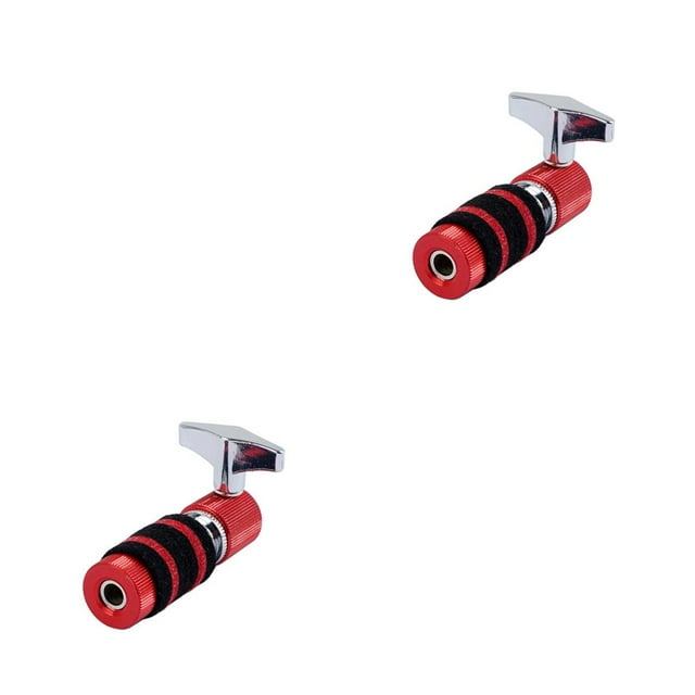 Advancent Universal Standard Hi-Hat Cymbal Stand Drop Lightweight DIY Release 1/4 Quick Professional Rod Pull Pedal Post Drum Como se muestra 2Conjunto