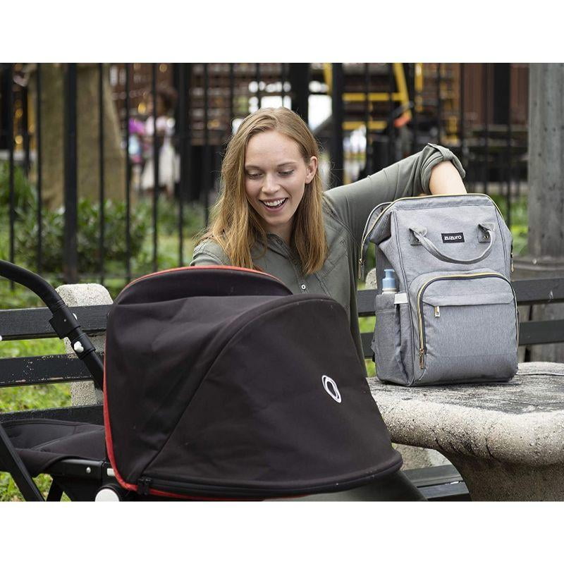 zuzuro diaper bag backpack
