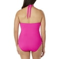thumbnail image 3 of 100 Degrees Women's Maillot Tie-Neck One-piece Swimsuit, 3 of 3